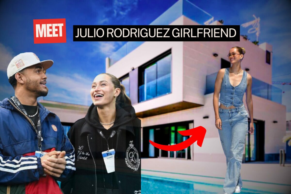 Julio Rodriguez with Girlfriend Jordyn