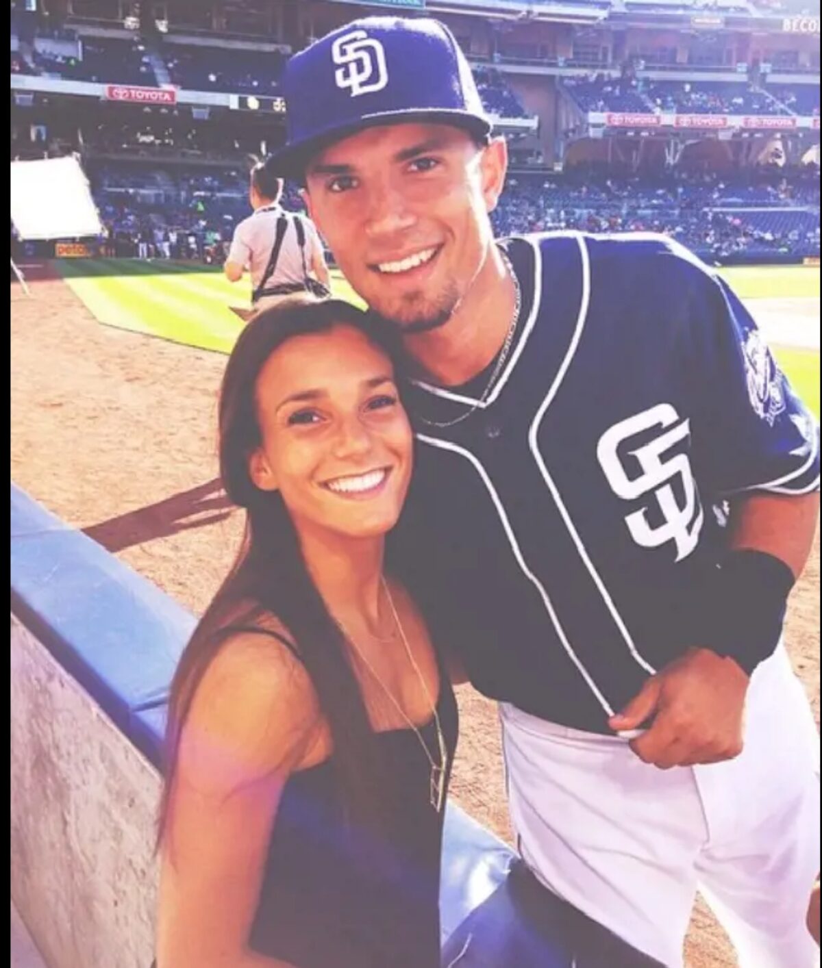 Jace Peterson with girlfriend Brianna